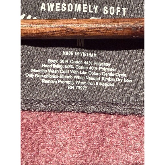 Urban Pipeline Mens M Zip-Up Hoodie Sweatshirt Speckled Cotton Blend Casual Y2k - Picture 5 of 7